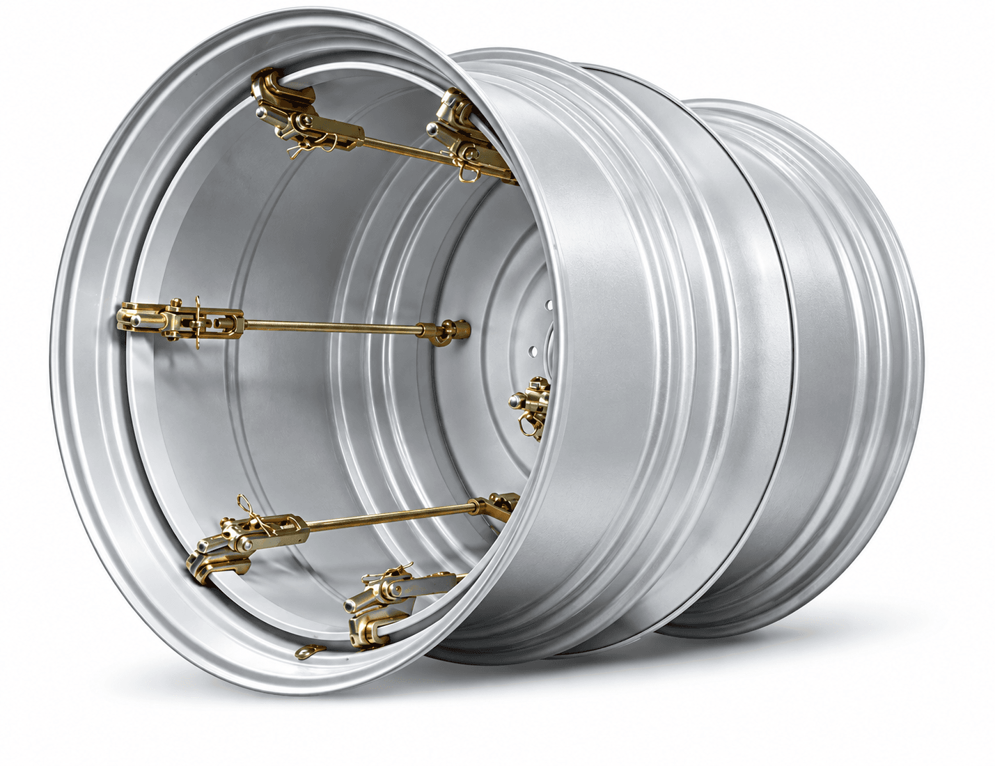 15X38 AP WHEELS DUBULTDISKS 6/335 SILVER