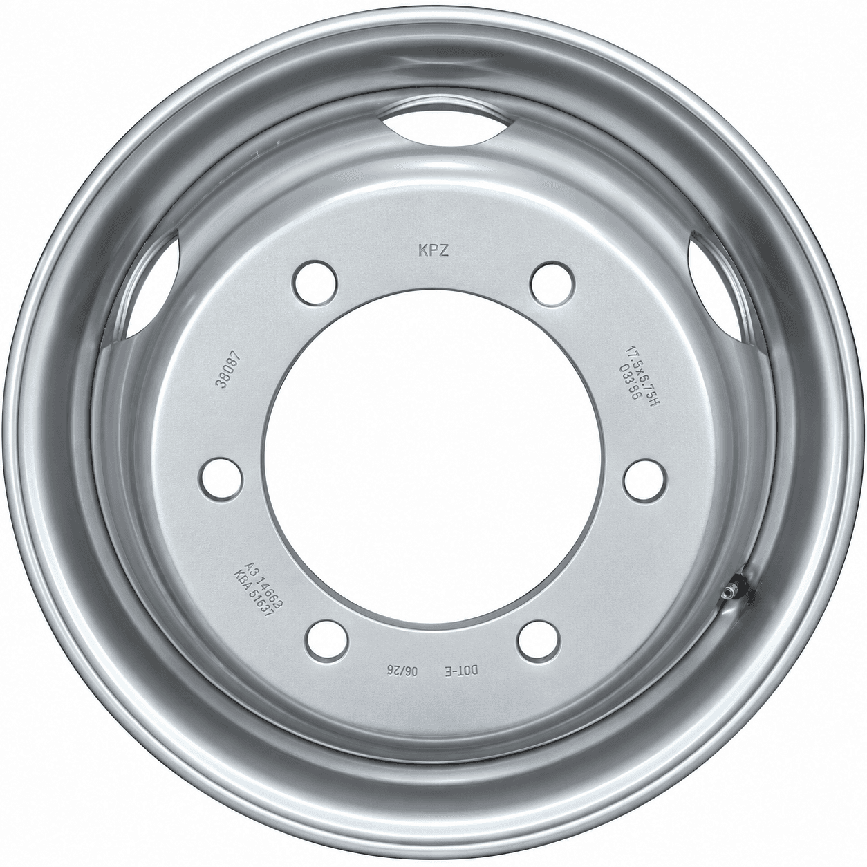 6.75x17.5 KRONPRINZ(Accuride) DISKS F6 202/245 ET139