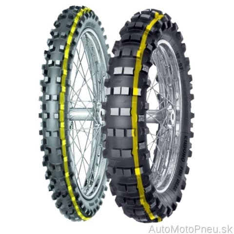 110/80-18 MITAS EF07 SUPER 58M TT yellow