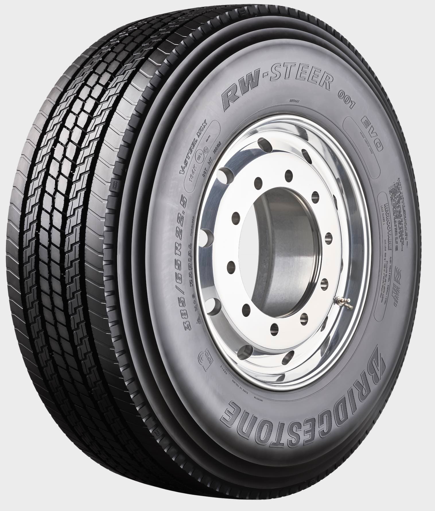 385/65R22.5 BRIDGESTONE RW-STEER 001 160K/158L 3PMSF TL