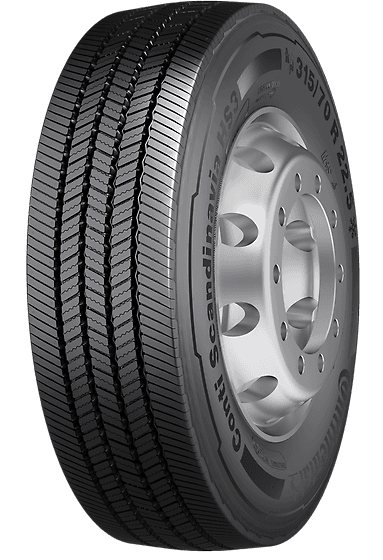 385/65R22.5 CONTINENTAL SCANDINAVIA HS3 EU 20PR 164K (158L) 3PMSF