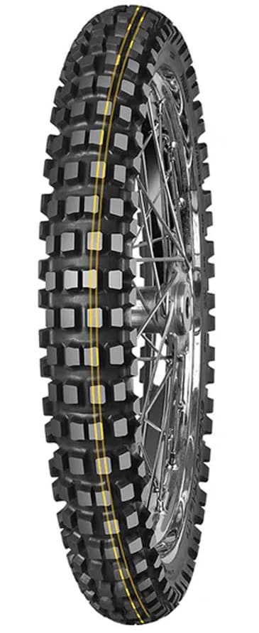 90/90B21 MITAS ENDURO TRAIL XT+ DAKAR 54T TL/TT YELLOW