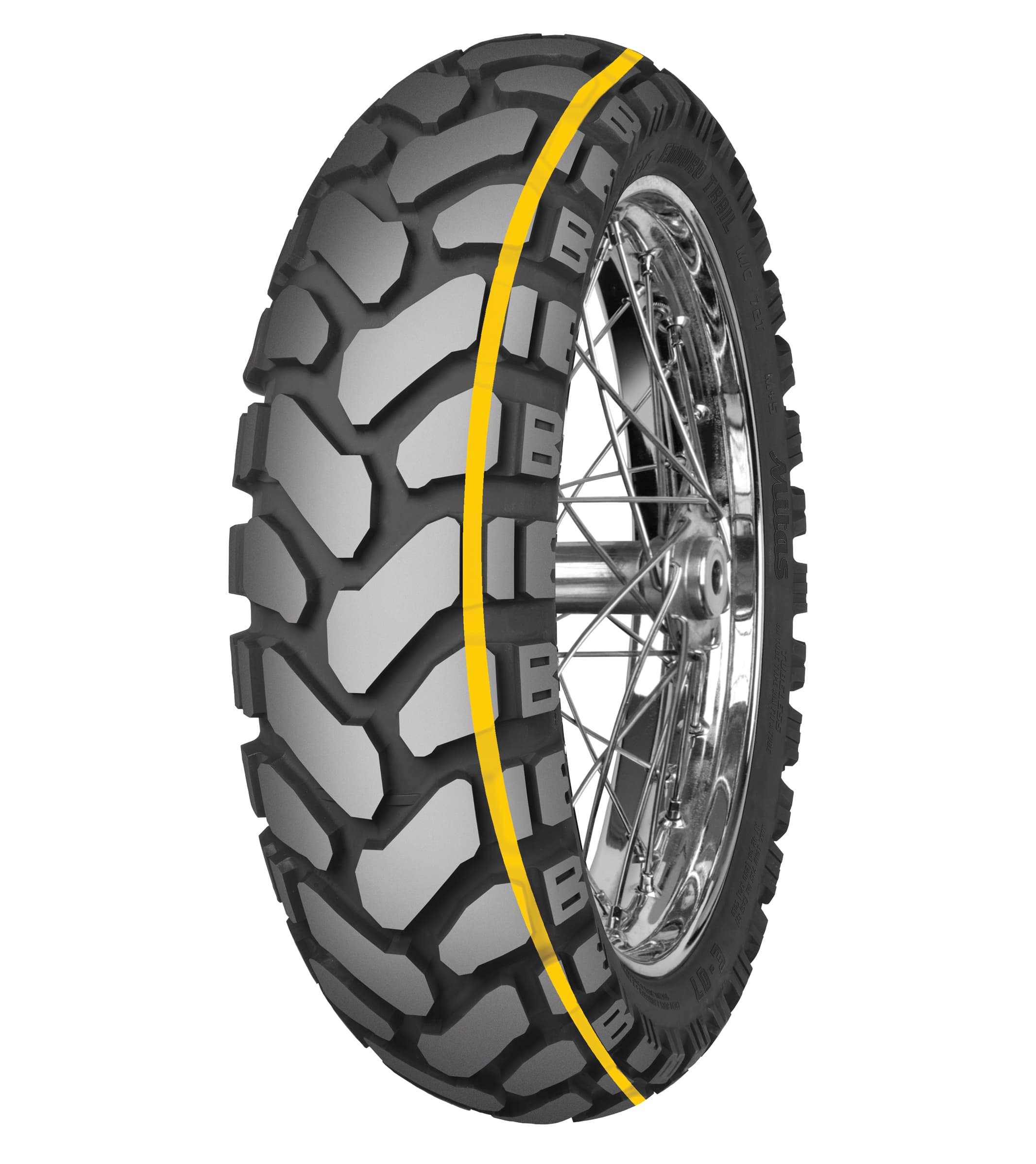 150/70B17 MITAS ENDURO TRAIL+ DAKAR 69H TL/TT yellow&yellow