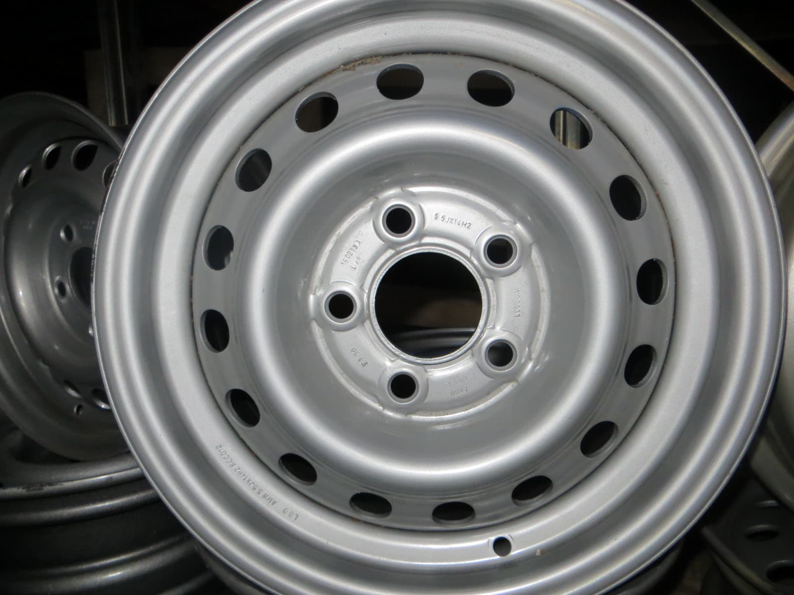 5.50JX14 KENDA DISKS H2 F5 ET30 66.5/112 SILVER