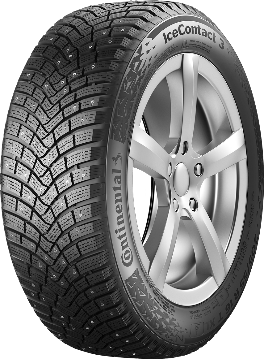 195/65R15 CONTINENTAL ICECONTACT 3 95T TL XL ar radzēm